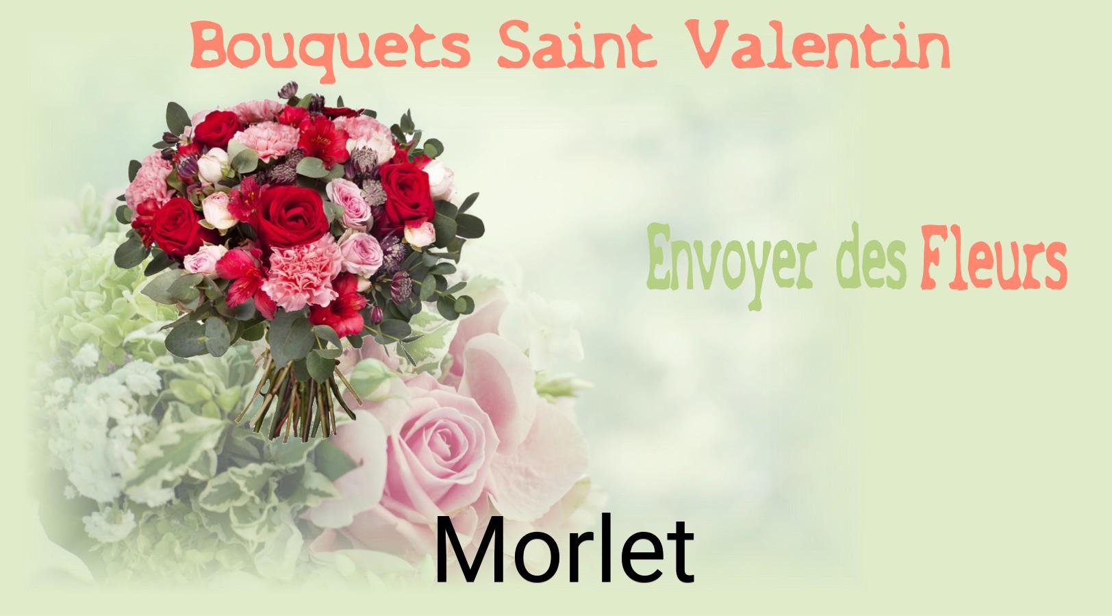 Roses de Saint-Valentin livrées à Morlet